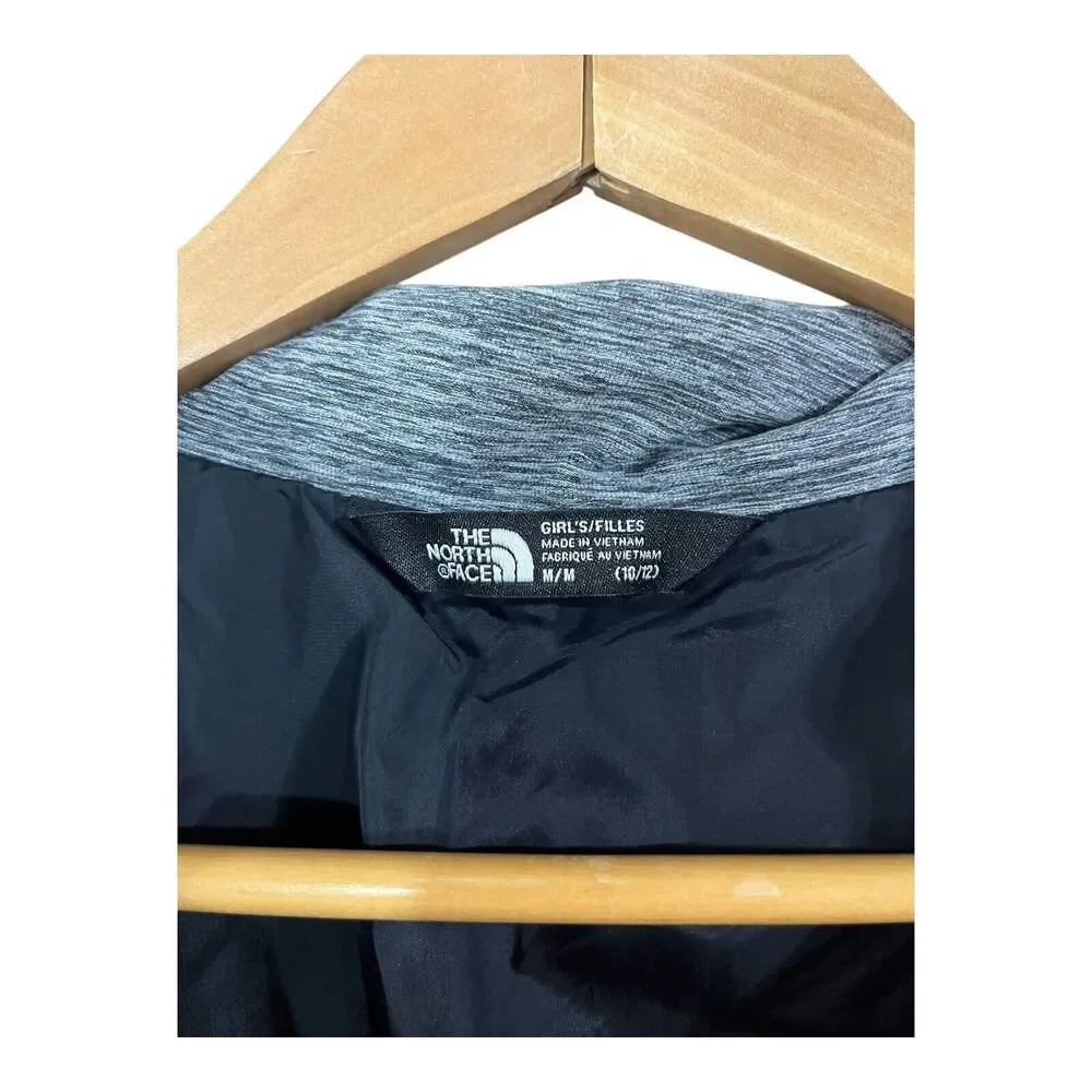 The North Face Girls Size MEDIUM 10/12 Pseudio Vest Dark Gray Heather